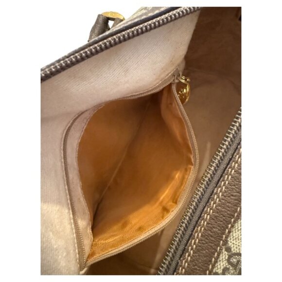 Vintage Gucci Monogram Boston Bag | Web Stripe | Dustbag Included - Picture 7 of 7